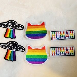 Brand New PRIDE iron-on patches